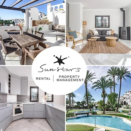 Aldea Blanca, Puerto Banus With Sea View Apartment